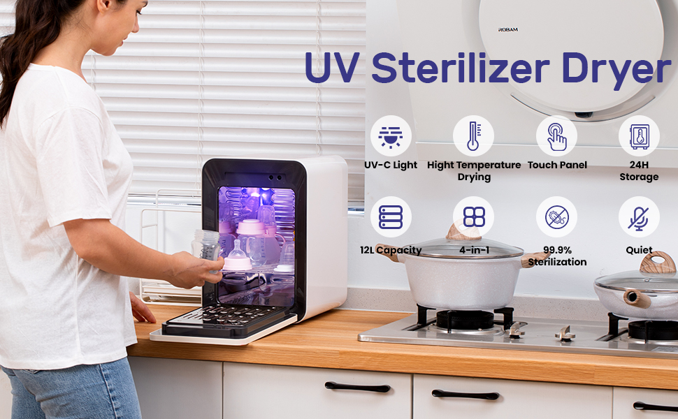 NCVI UV Sterilizer Dryer 12L