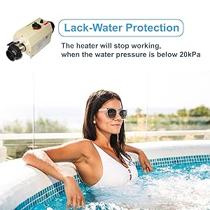 electric pool water heater