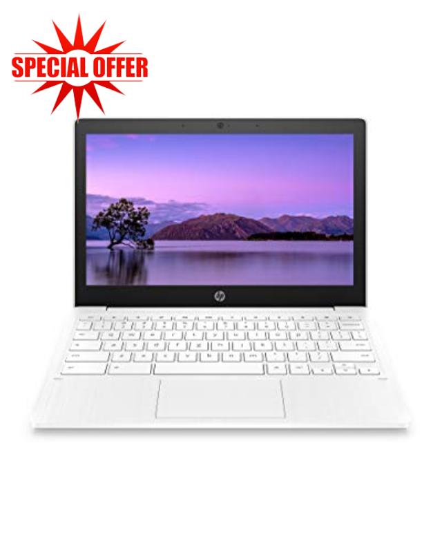 HP Chromebook 11-inch Laptop - Up to 15 Hour Battery Life - MediaTek - MT8183 - 4 GB RAM - 32 GB eMMC Storage - 11.6-inch HD Display - with Chrome OS™ - (11a-na0021nr