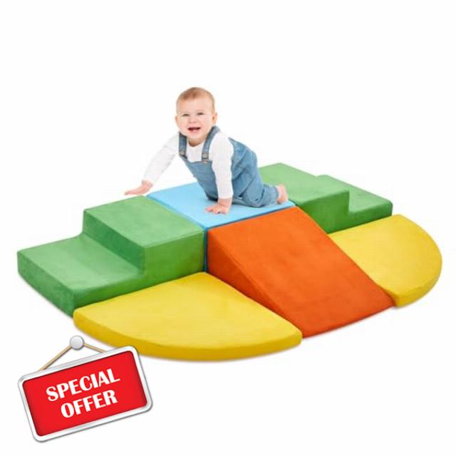 6 Pieces Kids Climbing Toys for Toddlers