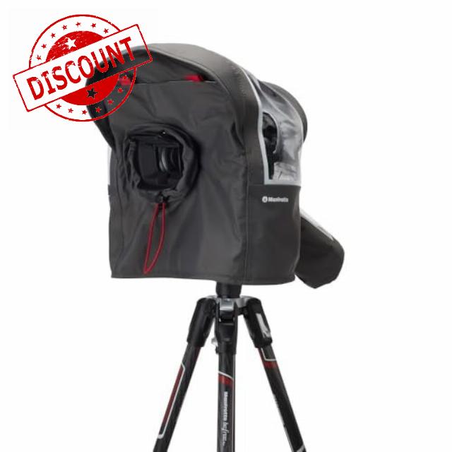 Manfrotto Pro Light Cineshield S/M Video Camera Rain Cover Small to Medium Camcorder (MB PL-CS-SM)