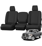 Kistrba Front & Rear Seat Covers Compatible with 1997-2002 Jeep Wrangler TJ Full Set, 2 Doors Com...