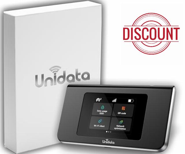 U30 Hotspot Device | Lightweight 4G LTE Mobile Hotspot | Wifi Hotspot | No SIM Required