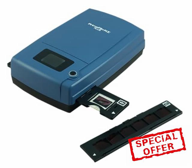 Pacific Image PrimeFilm XE Plus Manual Film Scanner.35mm Film and Negative Scanners. 10000 dpi/48-bit Output. 3.9 Dynamic Range. Support Mac and Windows