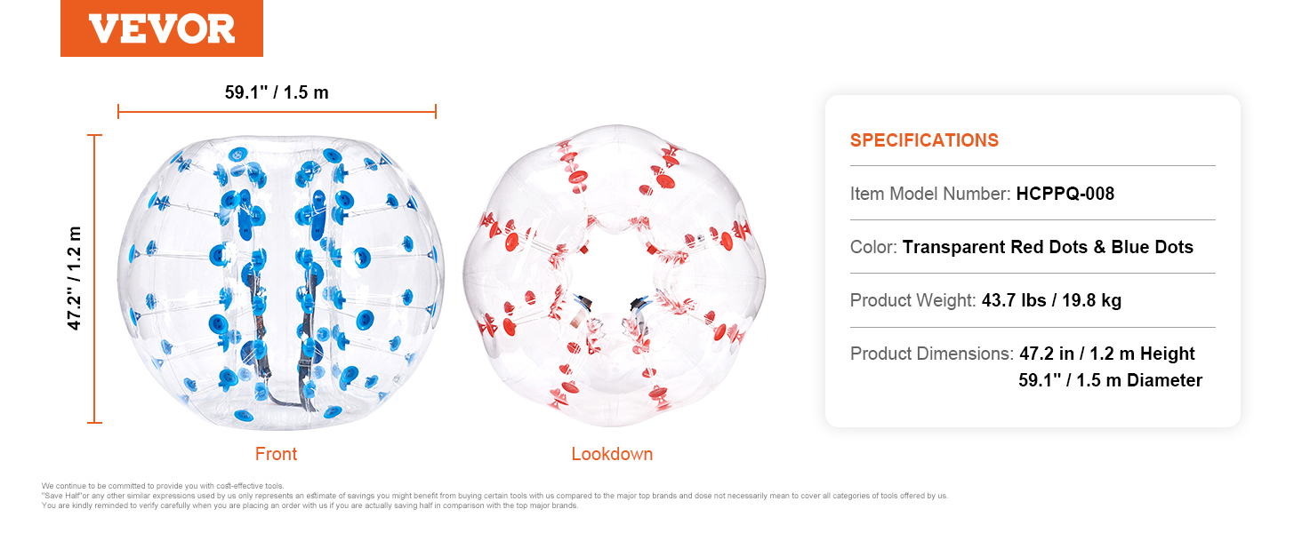inflatable zorb ball bubble soccer bumper ball