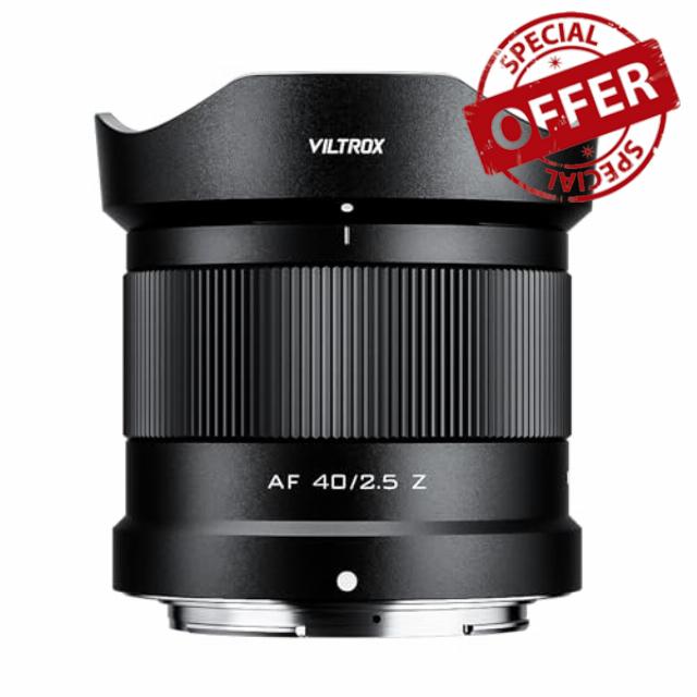 VILTROX 40mm F2.5 Z Mount Lens