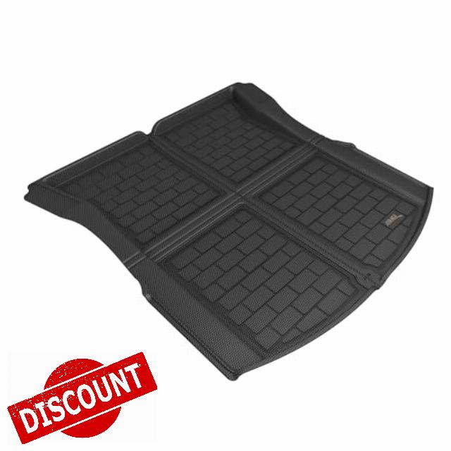 3D MAXpider Custom Fit Kagu Cargo Liner (Black) Compatible with Tesla Model 3 Highland 2024 - Cargo Liner