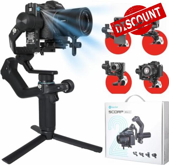 FeiyuTech SCORP Mini 2 Camera Stabilizer with AI Tracker