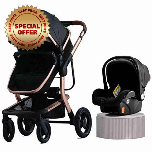 Luxury 3 in 1 Pram Baby Stroller Newborn Carriage Coches para Bebes