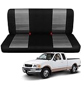 Kistrba Seat Cover Compatible with 1999-2004 Ford F150 (1992-1998 Front/Rear Solid Bench)