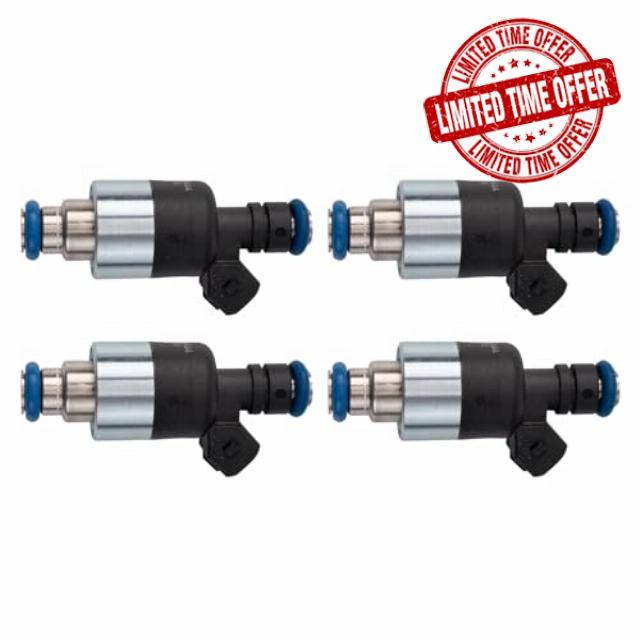 TRQ Fuel Injector Set Compatible with 98-00 Chevrolet GMC 97-00 Isuzu 98-99 Pontiac Saturn