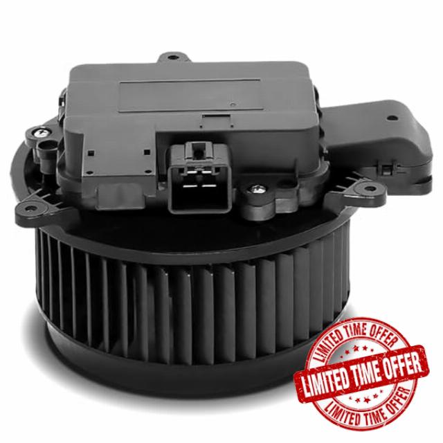 Front HVAC Heater Blower Motor with Brushless Motor Compatible with Ford & Lincoln Vehicles - for F-150 2015-2023