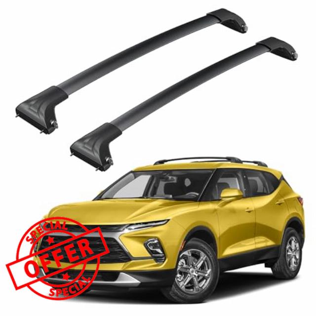 Car Roof Rack Cross Bars Fit for 2021-2024 Chevrolet Chevy Trailblazer with Lock