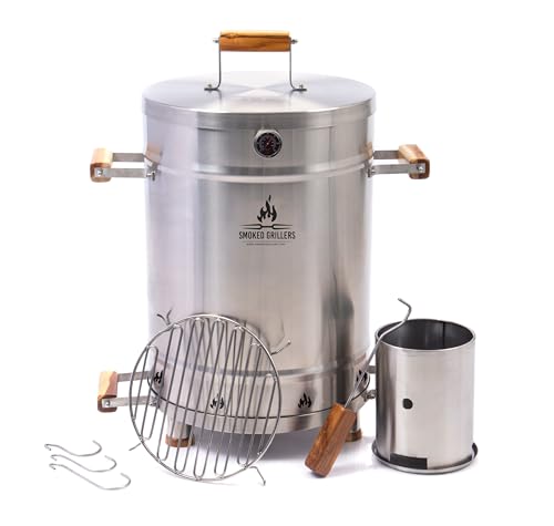 Barril Asador de Carne Ideal Para Balcones y Patios - 95% Menos Humo