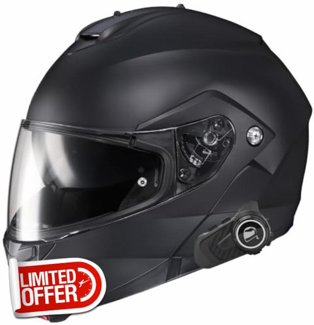 HJC C-91 Modular Bluetooth Helmet with 3 Person Intercom