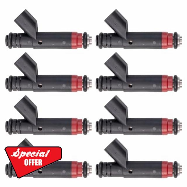 TRQ Fuel Injector Set Compatible with 2002-2003 Ford Explorer Mercury Mountaineer