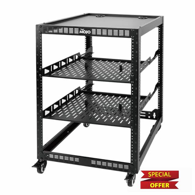 16U Open Frame Network Rack for Servers&AV Gear
