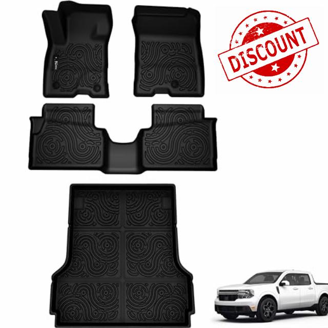 KARPAL Floor Mats Compatible with Ford Maverick Hybrid 2022-2024