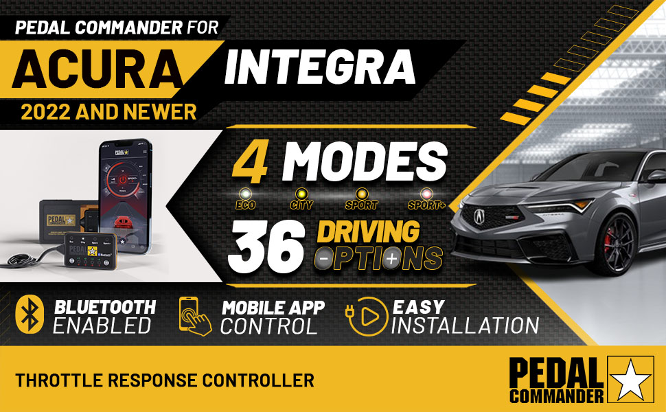Acura Integra performance accessories Pedal Commander throttle response controller