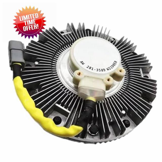 Fan Drive Fluid Clutch 281-3589 2813589 For Caterpillar CAT 324D 325D 328D 329D Excavator C7 Engine