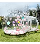 WARSUN Pink Bounce House 13x10x10FT with Blower 100% PVC Inflatable Bouncy House Castle with Larg...