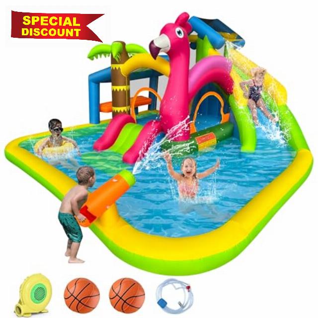 RETRO JUMP Inflatable Water Slide
