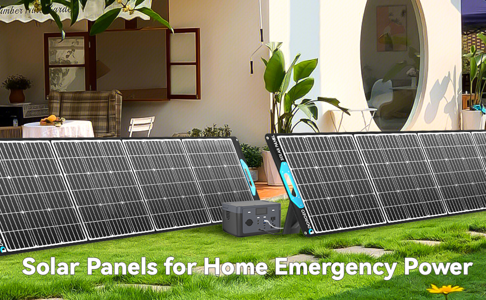 Portable Solar Panel for Power Station