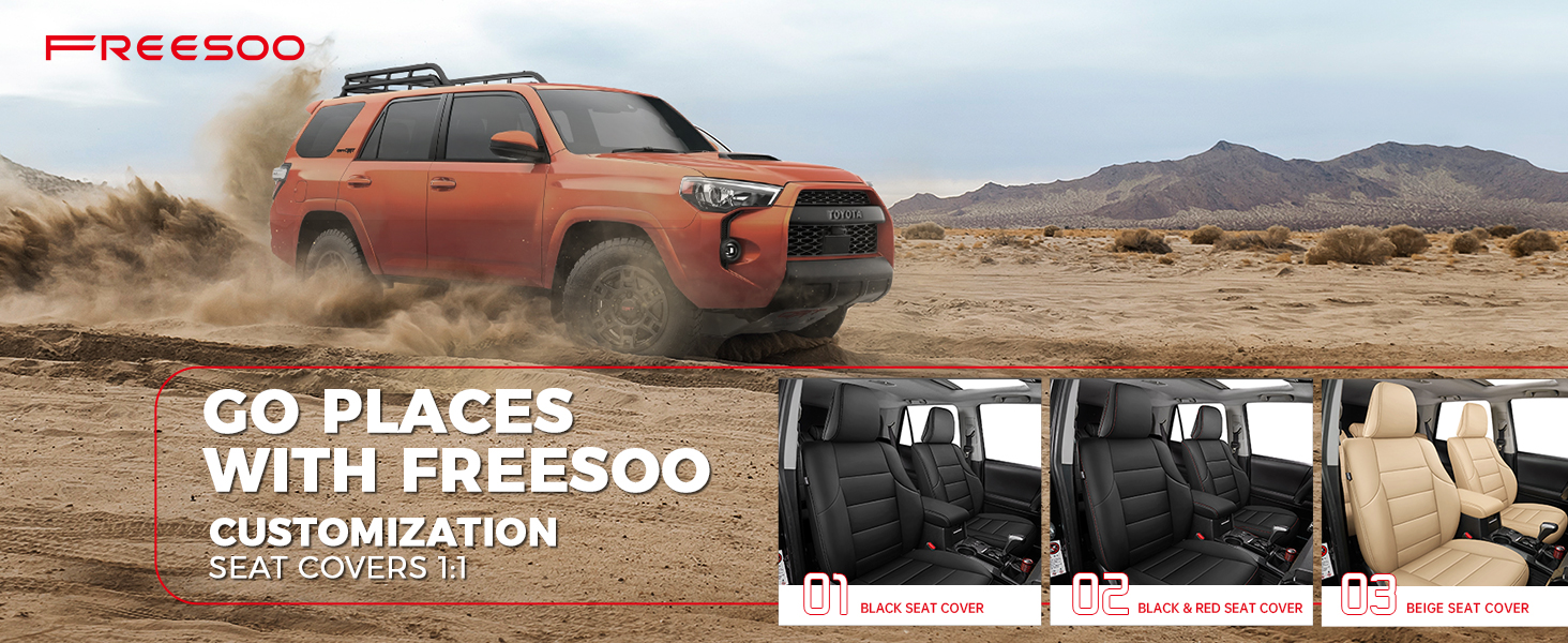 Toyota 4Runner Seat Covers, Toyota 4Runner Car Seat Covers, Car Seat Covers for Toyota 4Runner