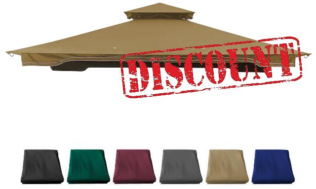 Replacement Gazebo Canopy for 10 x 12 Regency II Patio Gazebo