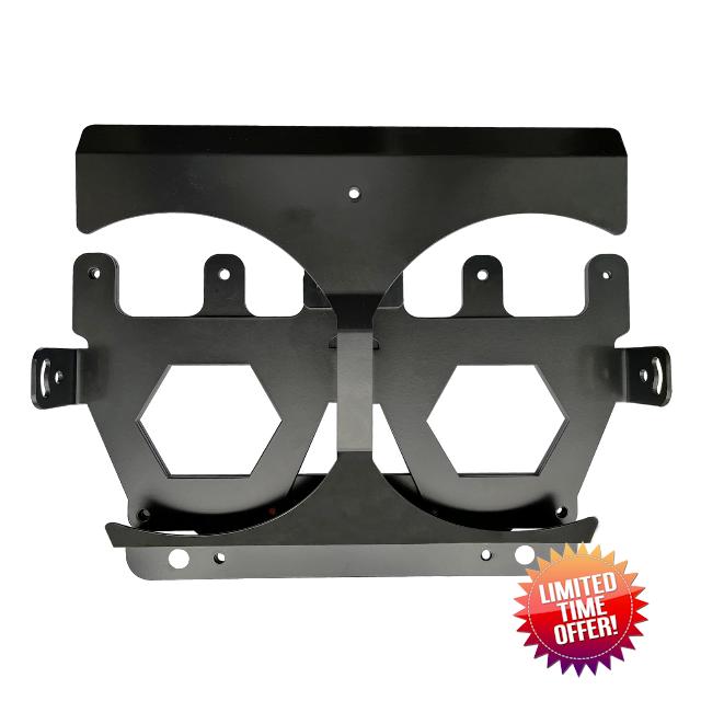 Baja lp6 Headlight Bracket-Fit for 2015-2023 Harley Davidson Road Glide with Baja Lighting Designs LP6