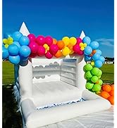 WARSUN Large White Inflatable Night Club 30x20x13Ft Inflatable Party Tent with Logo Area Disco Cu...