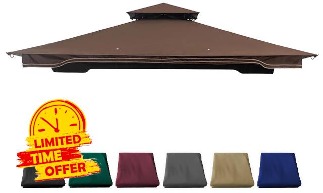 Replacement Gazebo Canopy for 10 x 12 Regency II Patio Gazebo