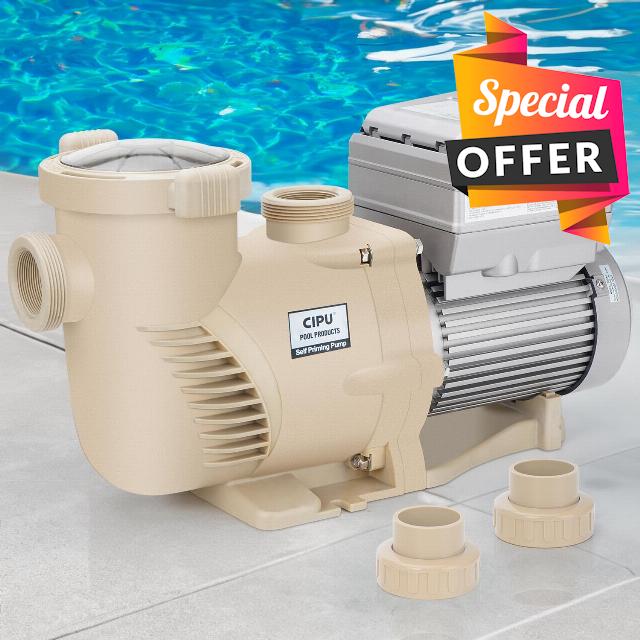 3HP Variable Speed Pool Pump High Performance with Intelligent Control for Easy operation and Energy Saving for All-Weather Clean Swimming Pools Water Filter System Replacement 230V CSPPV546