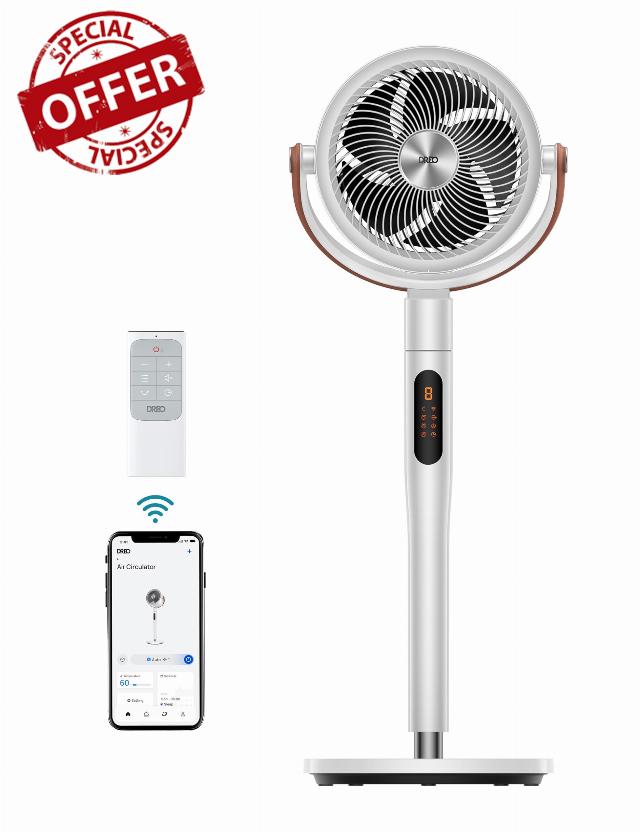 Dreo Pedestal Fan with Remote