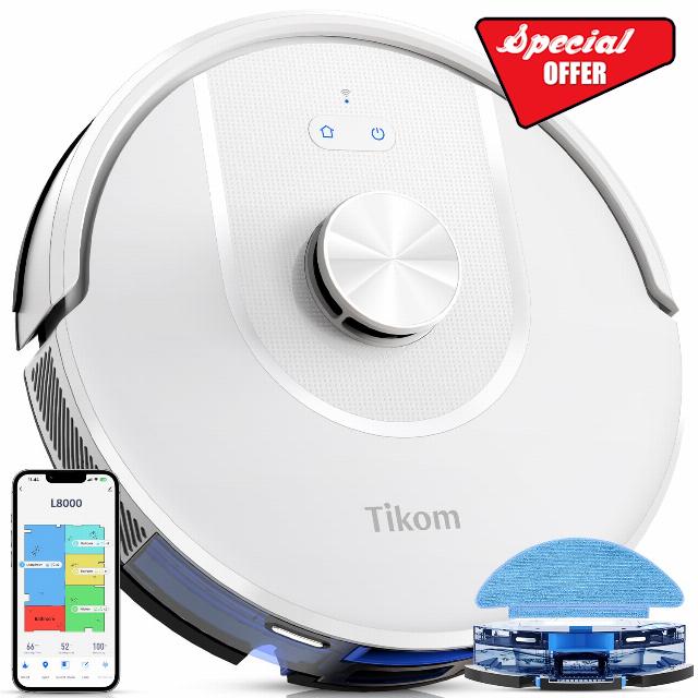 Tikom Robot Vacuum and Mop