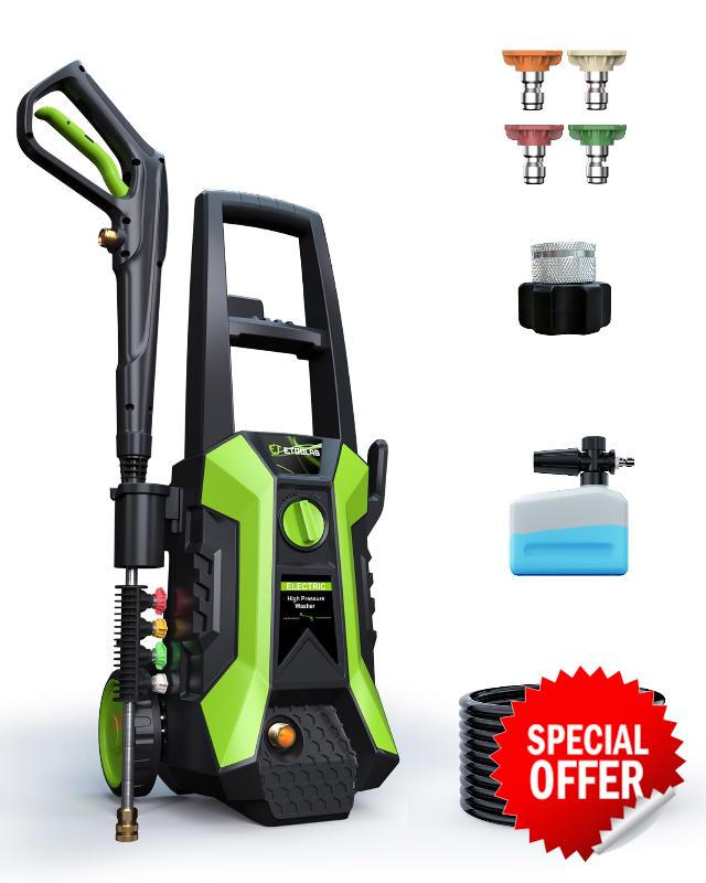 Pressure Washer with Foam Cannon