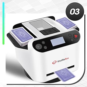 ShuffleBox G1 Pro automatic card shuffler and dealer