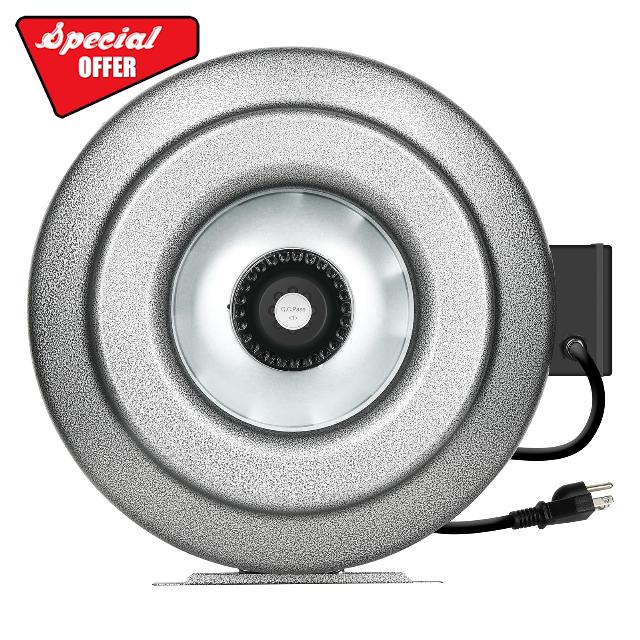 iPower 12 Inch 1060 CFM Inline Duct Window Ventilation Fan for Basement
