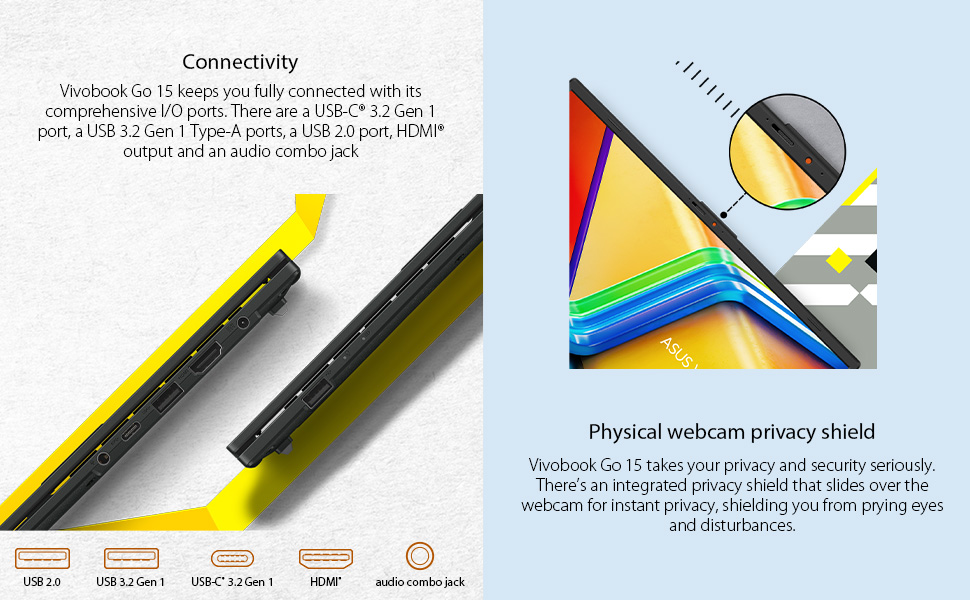2023 ASUS Vivobook Go 15 Laptop