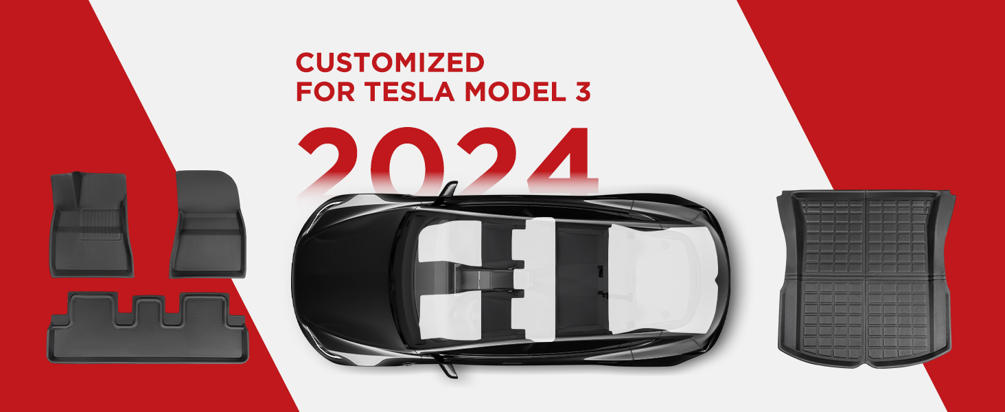 2024 model 3 floor mats