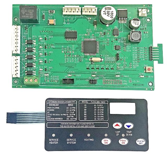2024 New Upgraded 42002-0007S 461105 Pool Heater Control Board Kit (OEM) Replacement for Pentair 42002-0007S Control Board Kit,Compatible with Swimables 42002-0007S - Warranty - US