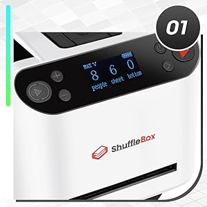 ShuffleBox G1 Pro automatic card shuffler and dealer