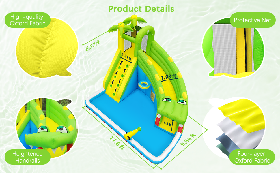 inflatable water slide for kids