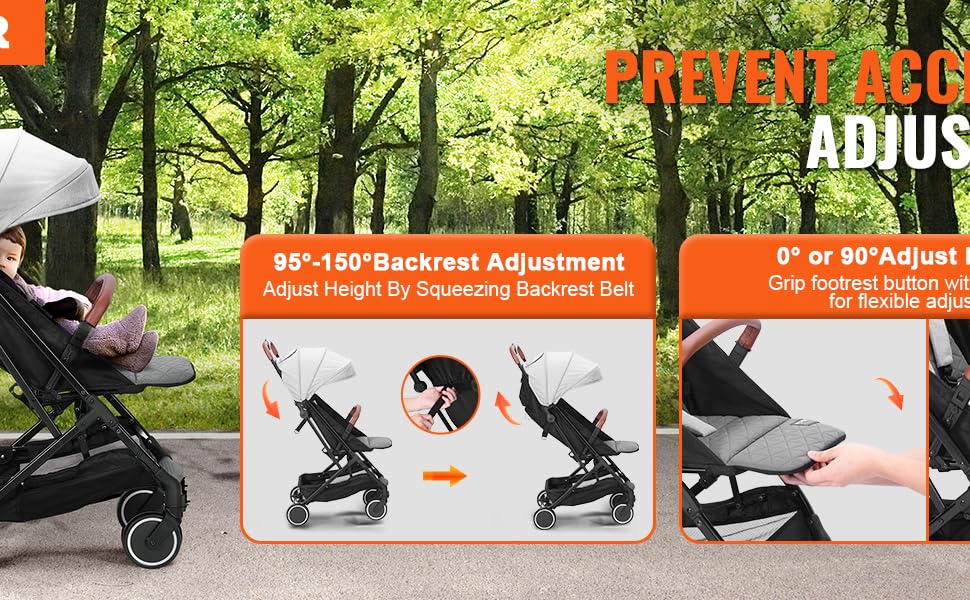 standard baby stroller