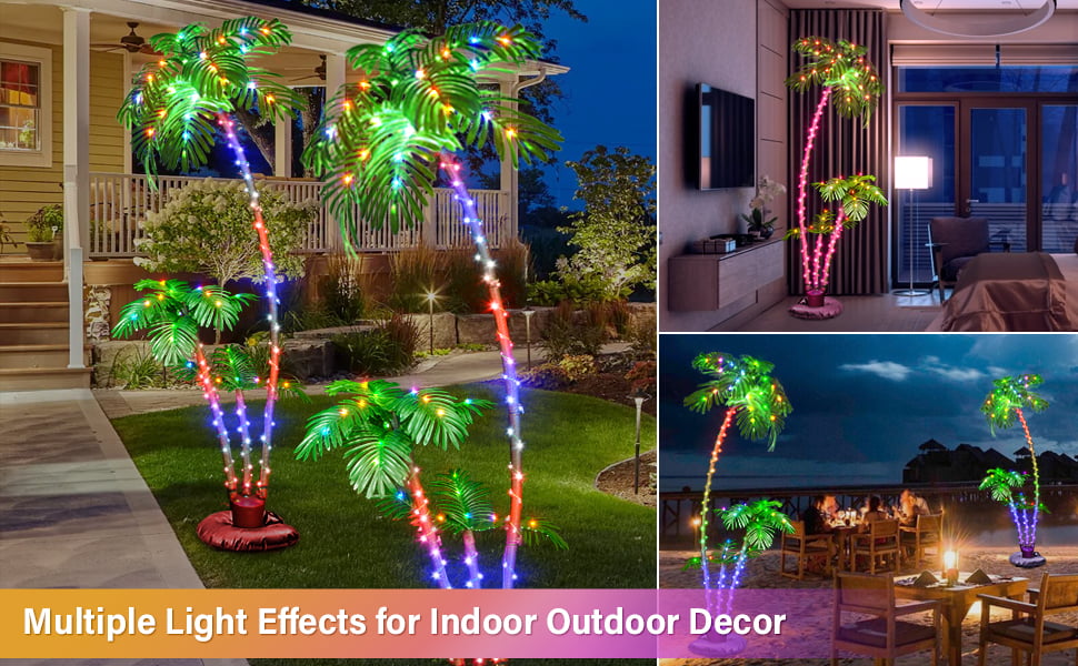 Indoor and outdoor decorations fake artificial palm tree