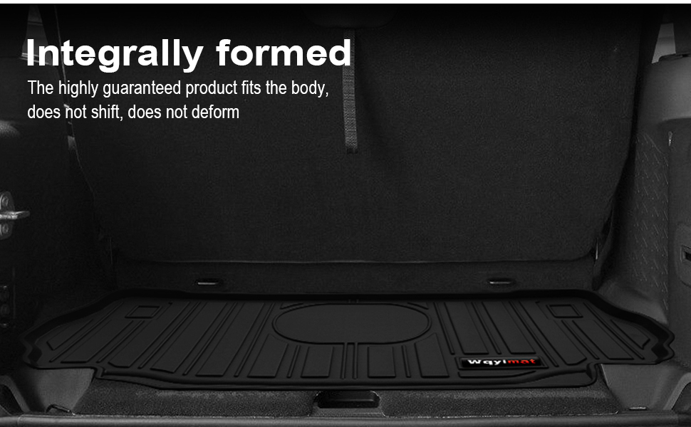 2007-2018 Jeep Wrangler JK 2 Door Floor Mats all weather