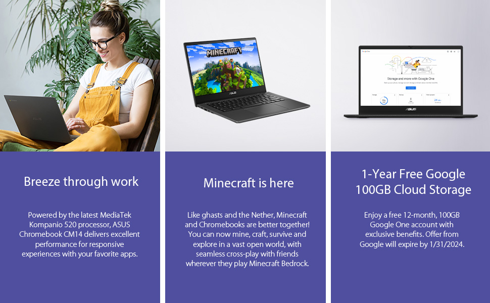 ASUS Chromebook CM14 laptop