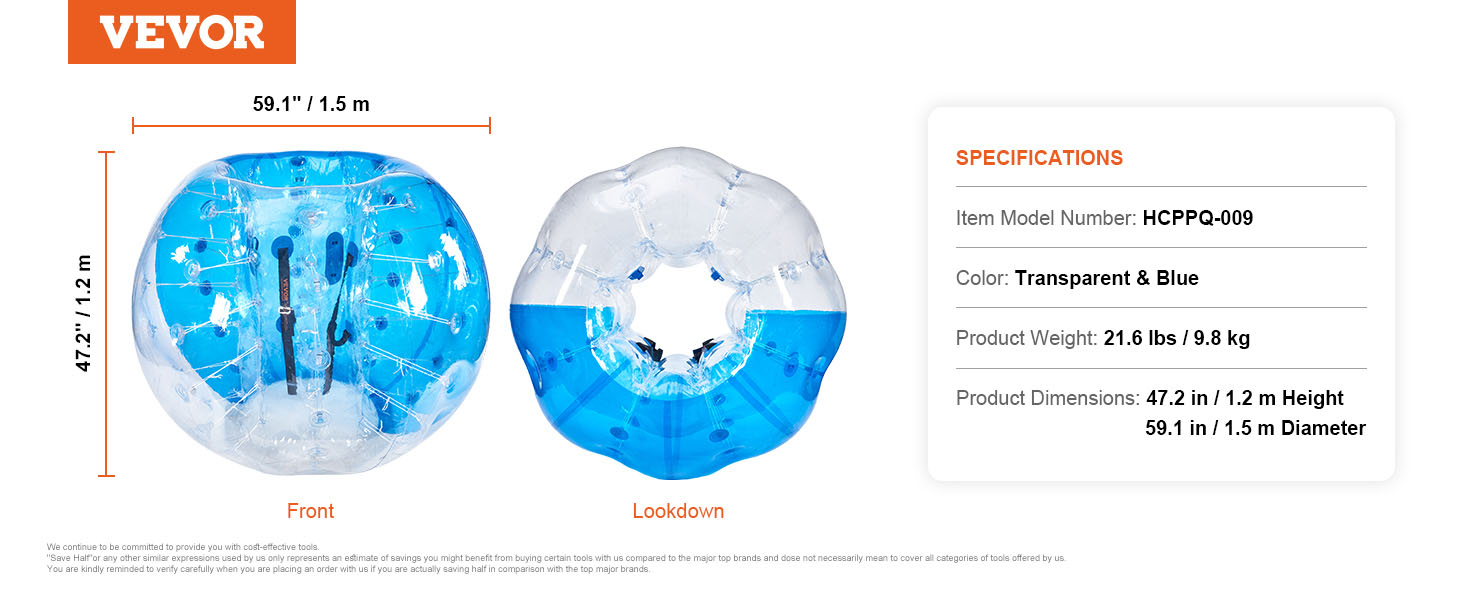 inflatable zorb ball bubble soccer bumper ball