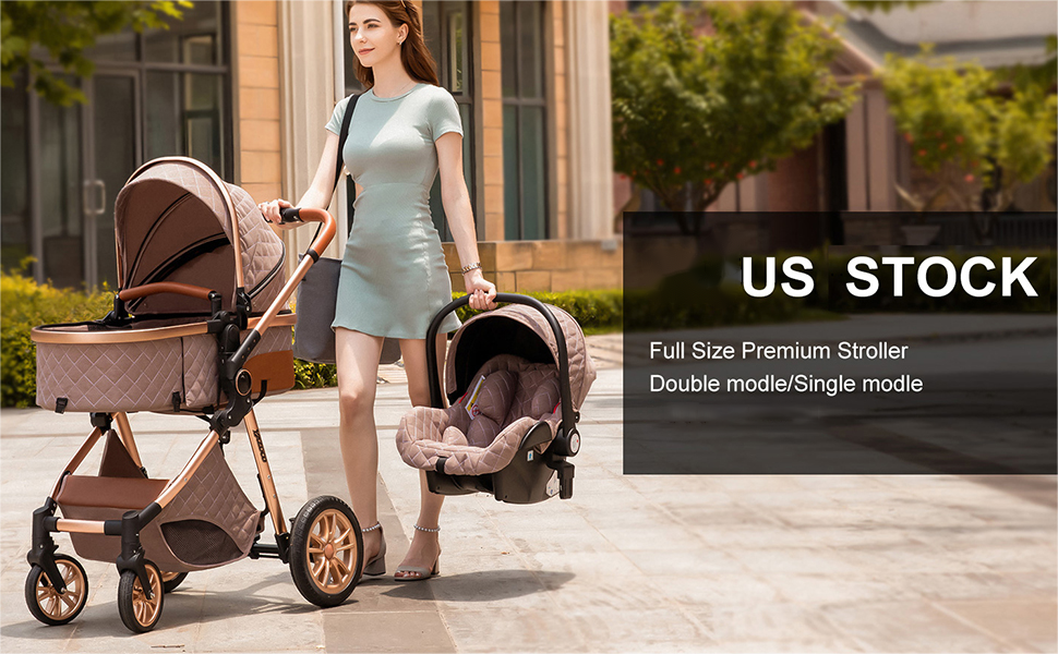 Baby Stroller 3 in 1