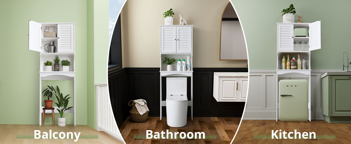 OONNEE over-the-toilet storage